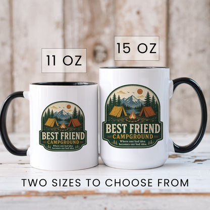 Best Friend Campground Mug
