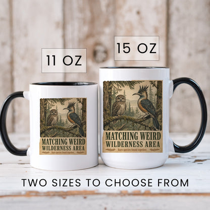 Lifestyle Photo #6 Matching Weird Wilderness Area Mug