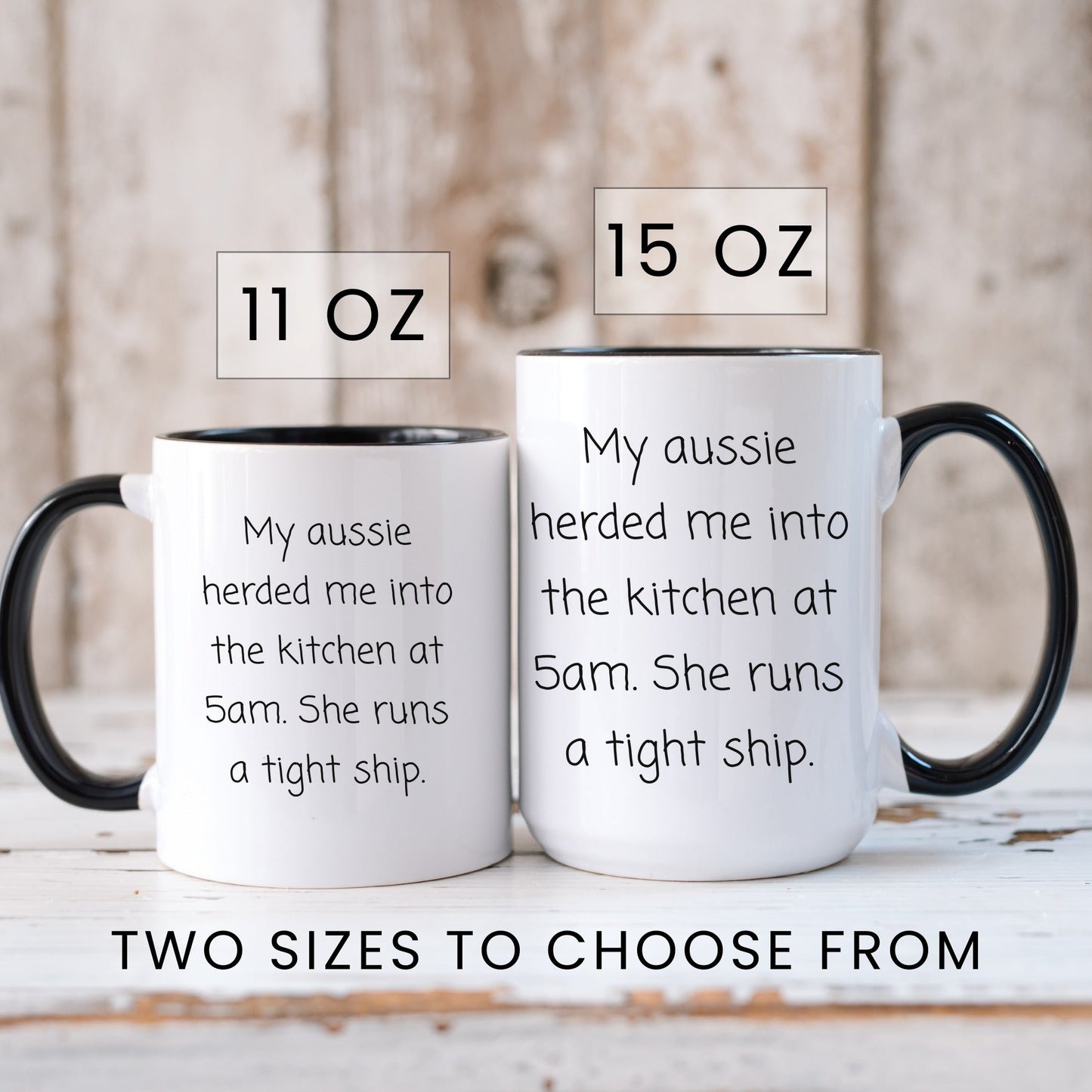 Lifestyle Photo #6 Australian Shepherd Dog Mom Mug