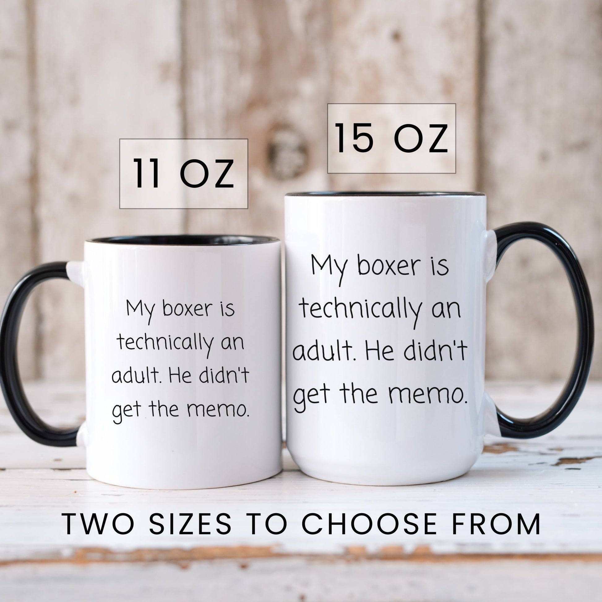 Lifestyle Photo #6 Boxer Dog Lover Mug