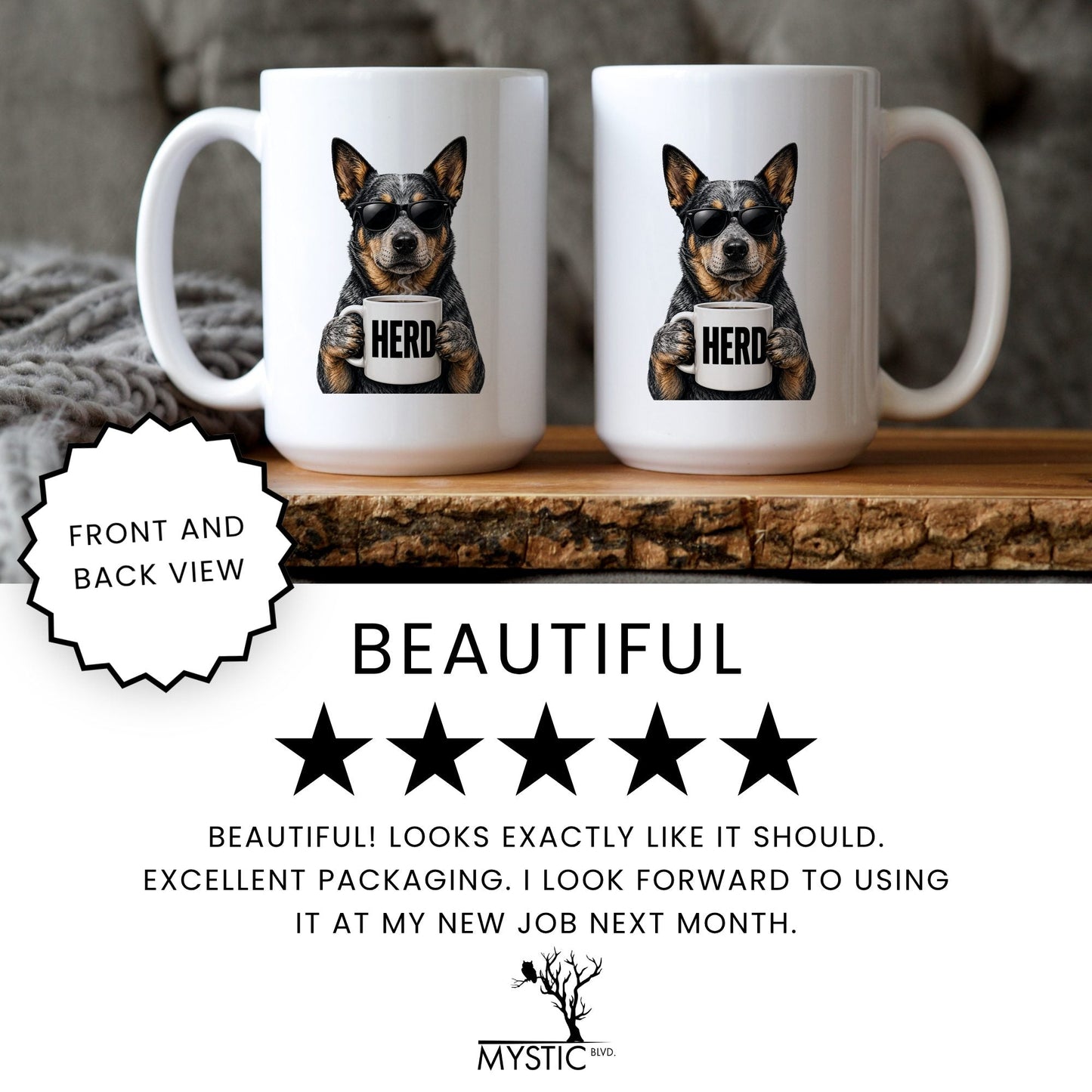 Cattle Dog Herd coffee mug — review