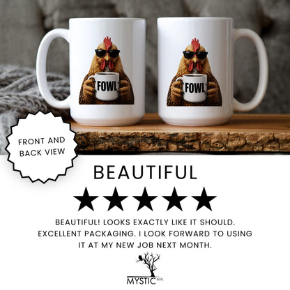 Chicken Fowl coffee mug — review
