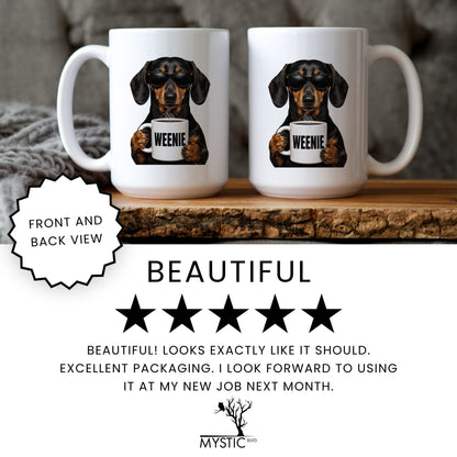 Dachshund Weenie coffee mug — review