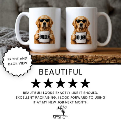 Golden Retriever Golden coffee mug — review