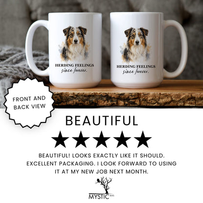 Herding Feelings Since Forever coffee mug — review