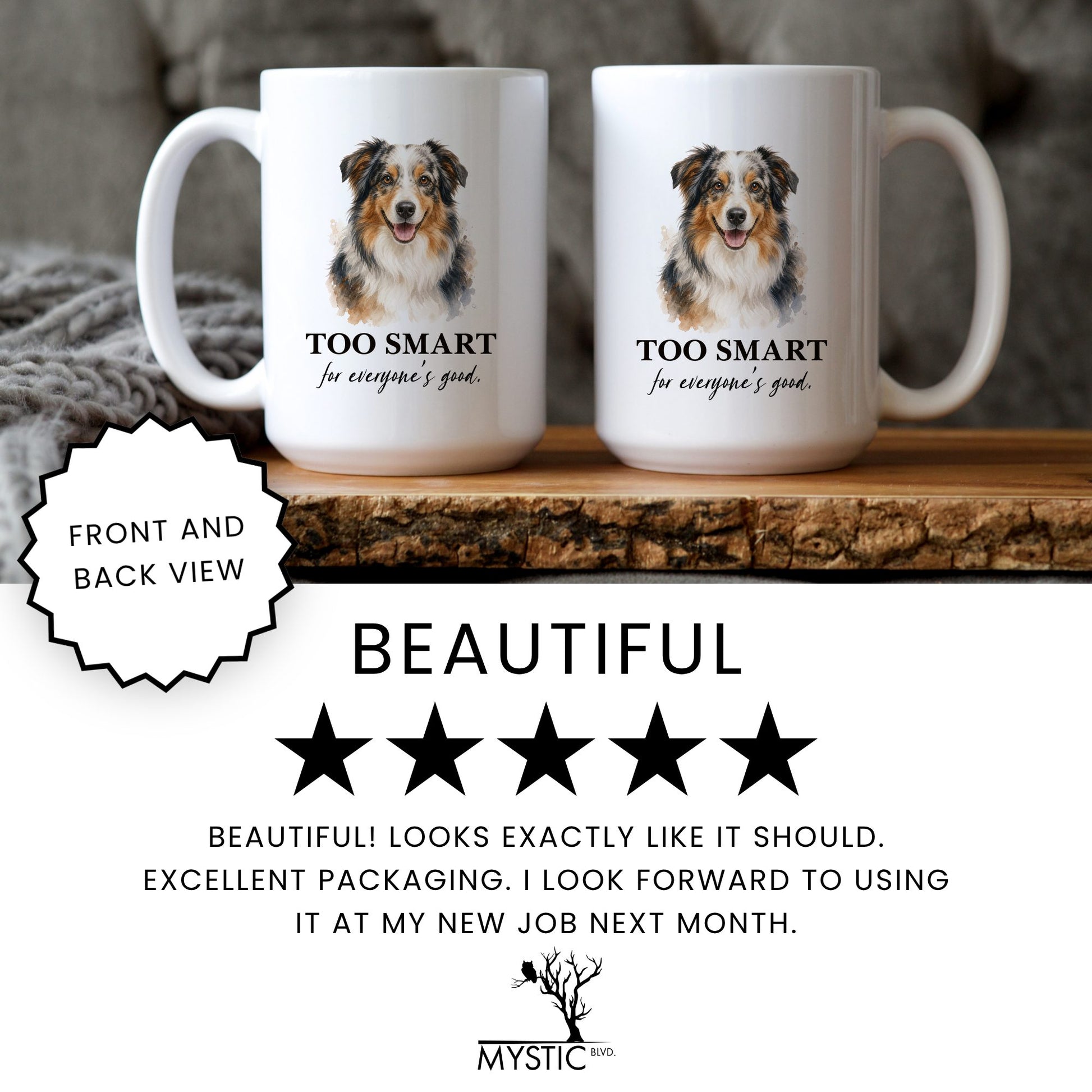 Too Smart for Everyone's Good coffee mug — review
