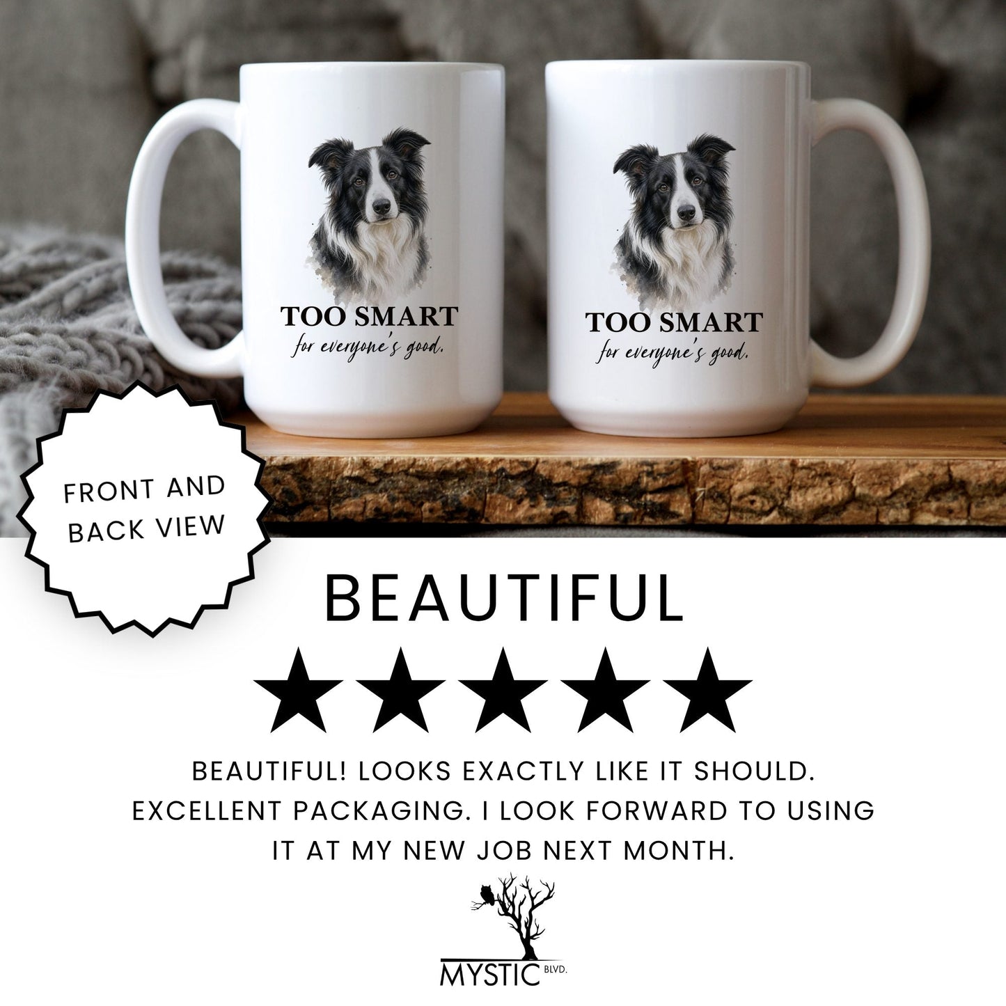 Too Smart for Everyone's Good coffee mug — review