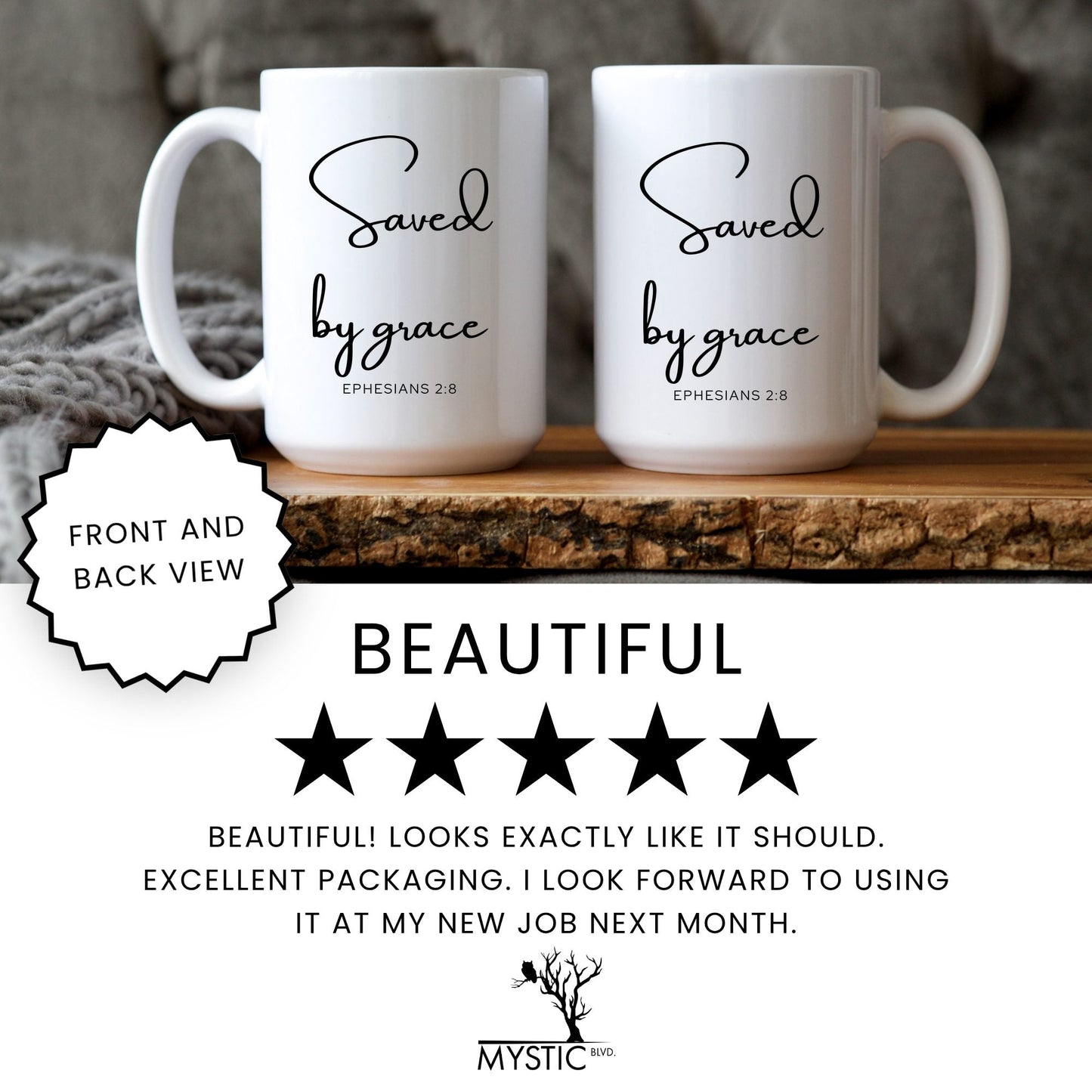 Lifestyle Photo #7 Saved by Grace Mug