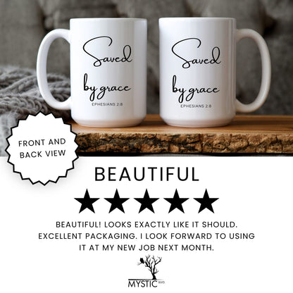 Lifestyle Photo #7 Saved by Grace Mug