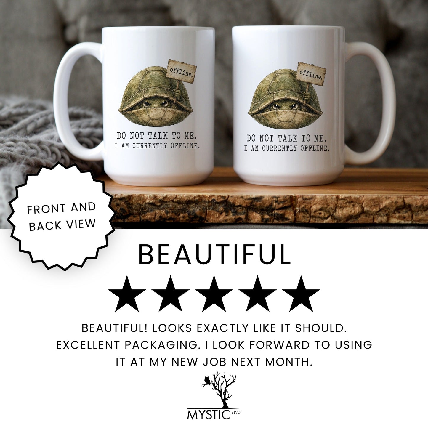 Currently Offline Turtle Mug