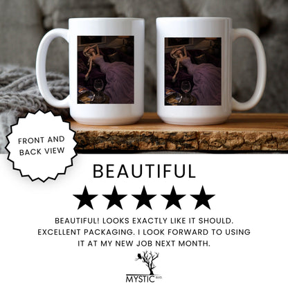 Resting Doll Face Mug