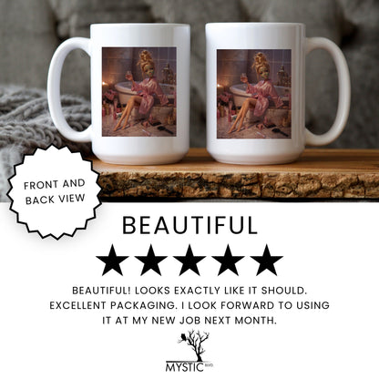 Self-Care Doll Face Mug