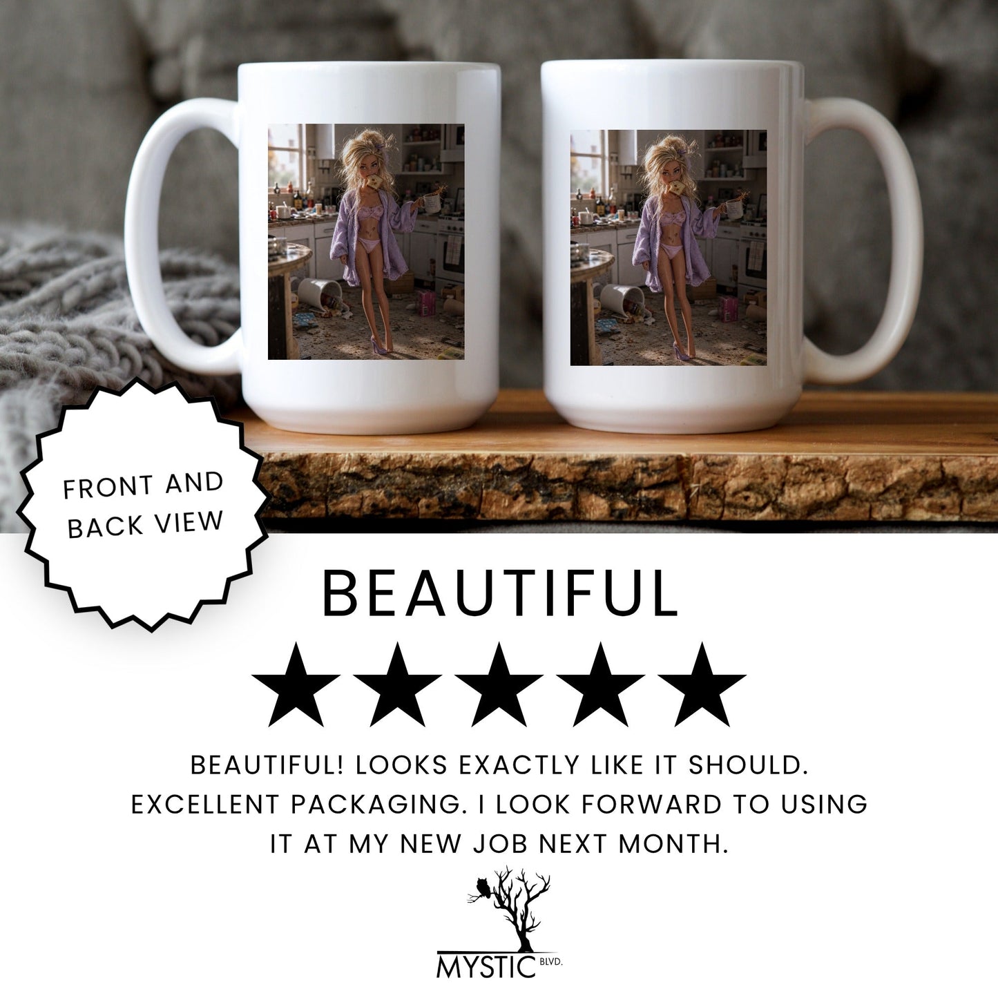 Thriving Doll Face Mug
