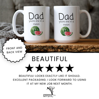 Lifestyle Photo #7 Dad You're One in a Melon Mug
