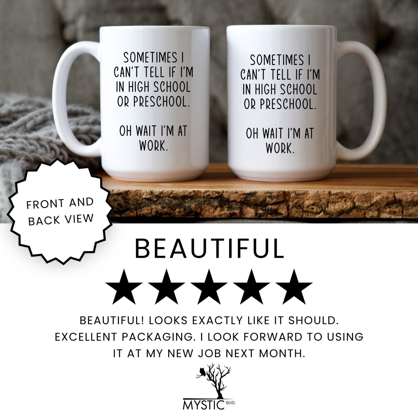 Lifestyle Photo #7 High School or Preschool Mug