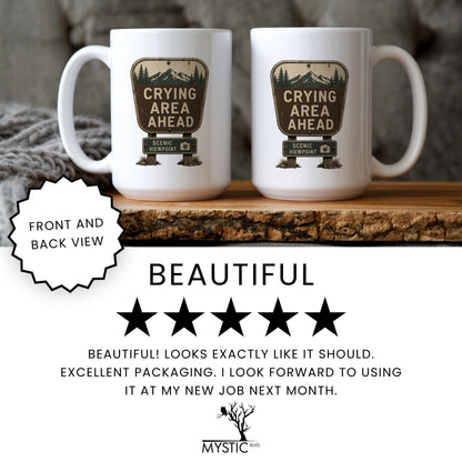 Lifestyle Photo #7 Crying Area Ahead Mug