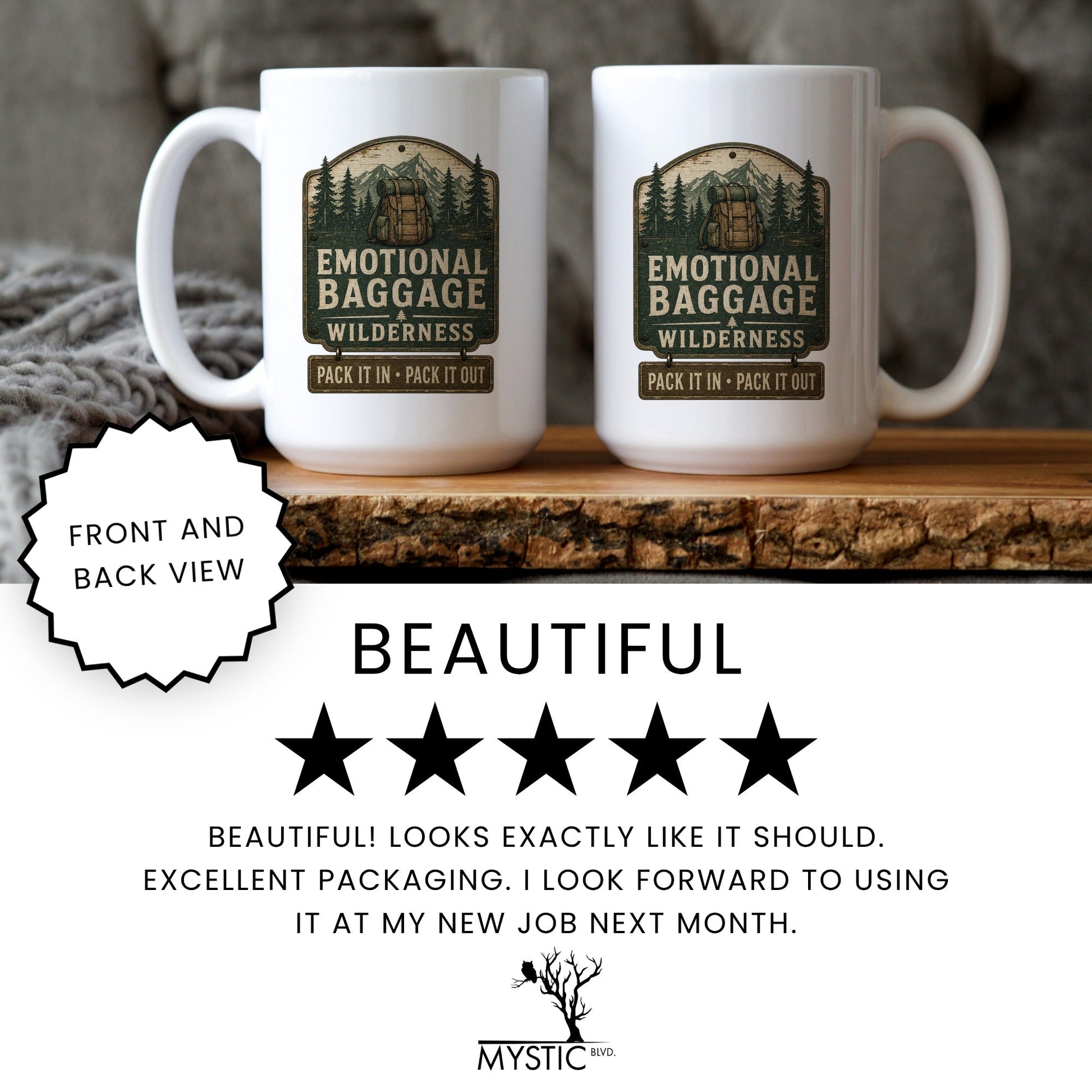 Lifestyle Photo #7 Emotional Baggage Wilderness Mug
