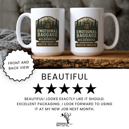 Lifestyle Photo #7 Emotional Baggage Wilderness Mug