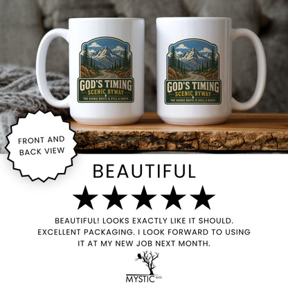 Gods Timing Scenic Byway coffee mug scene 7