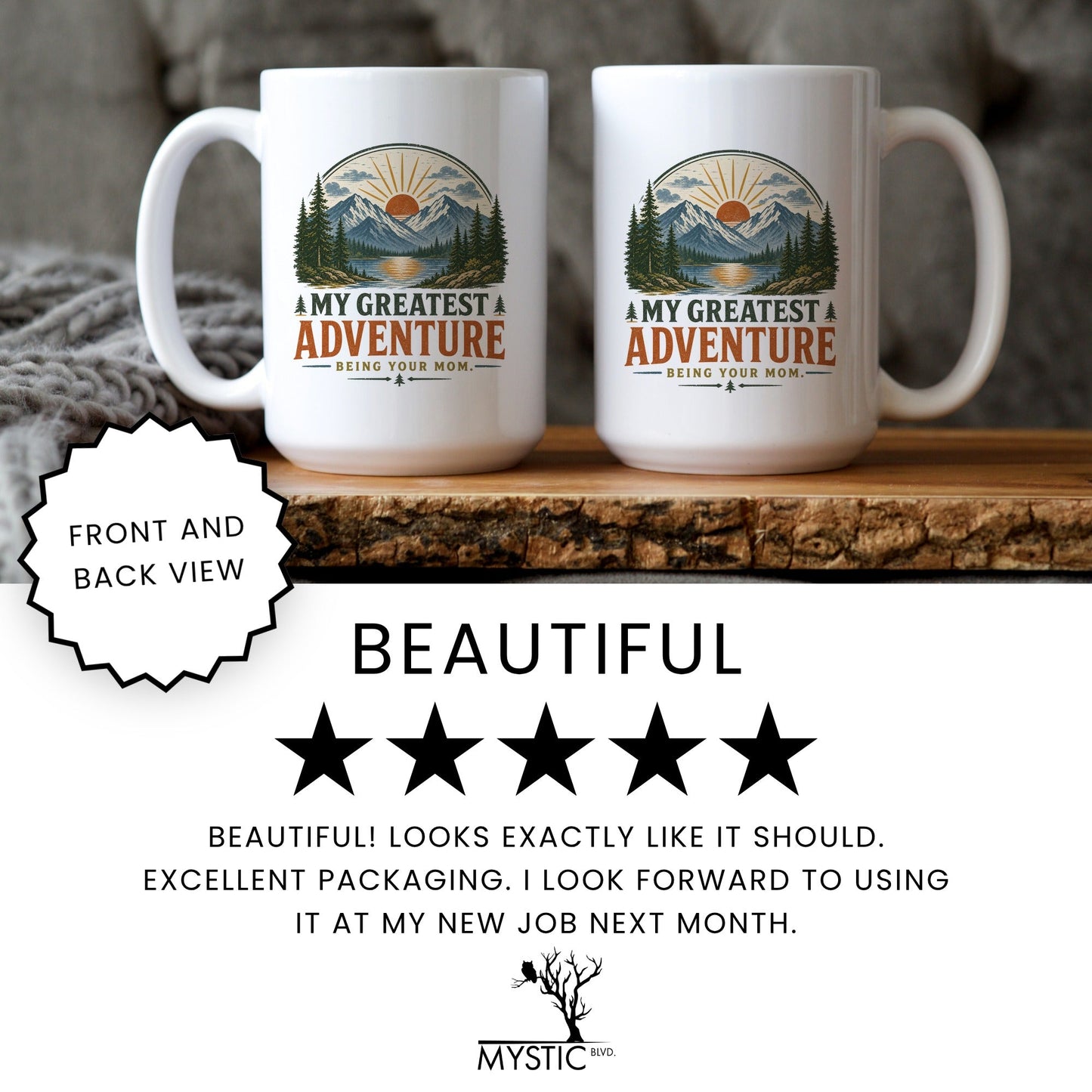 My Greatest Adventure Mom coffee mug scene 7