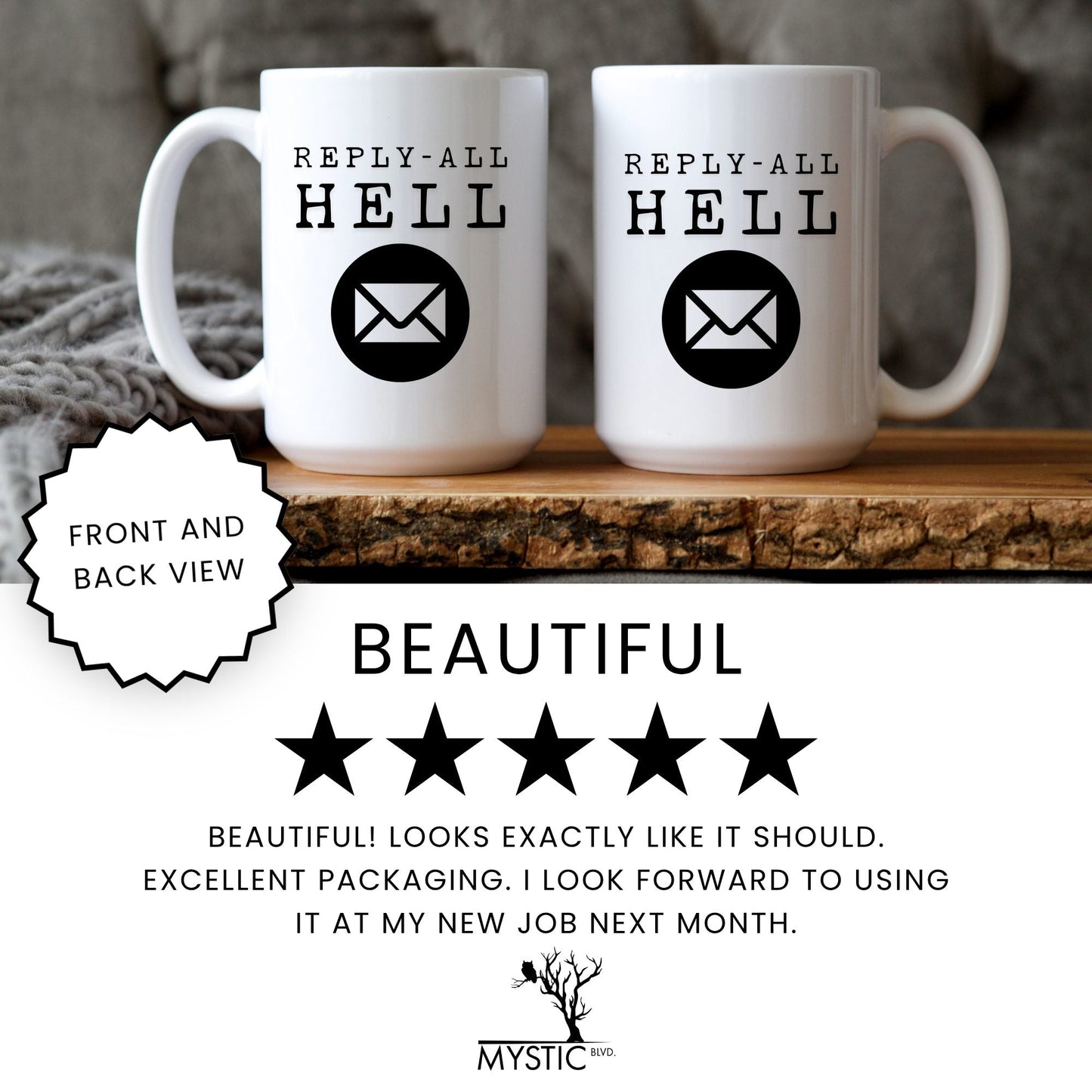Reply-All Hell Mug - lifestyle photo