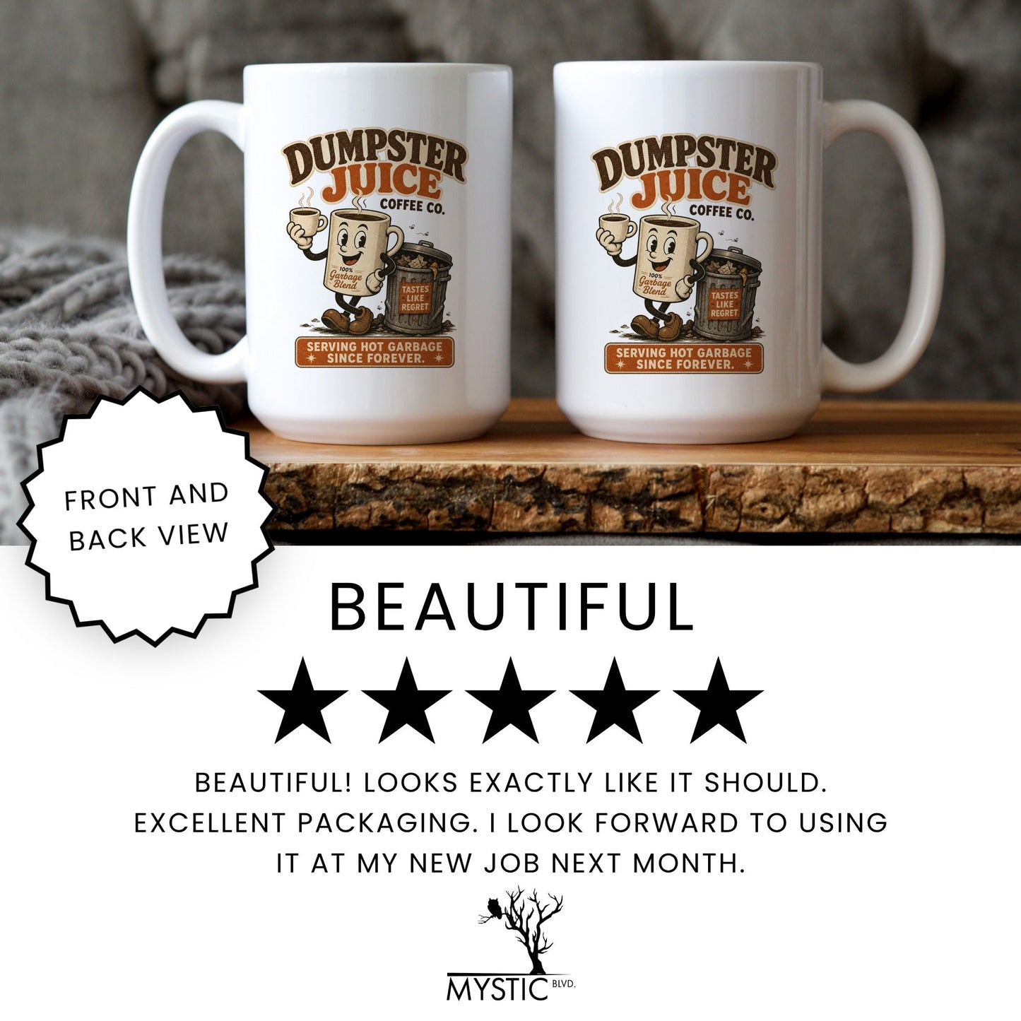 Dumpster Juice Mug - lifestyle photo