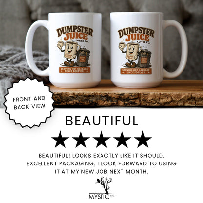 Dumpster Juice Mug - lifestyle photo