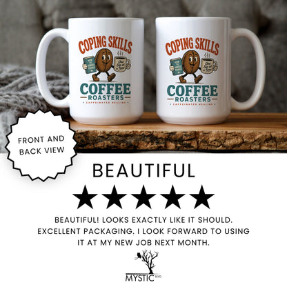 Coping Skills Coffee Mug - lifestyle photo