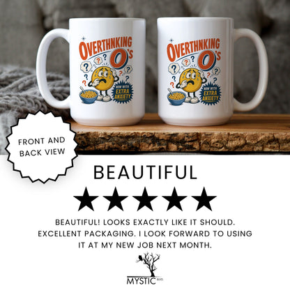 Overthinking O's Mug - lifestyle photo