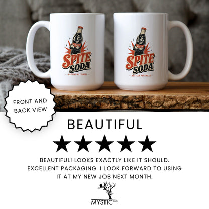 Spite Soda Mug - lifestyle photo