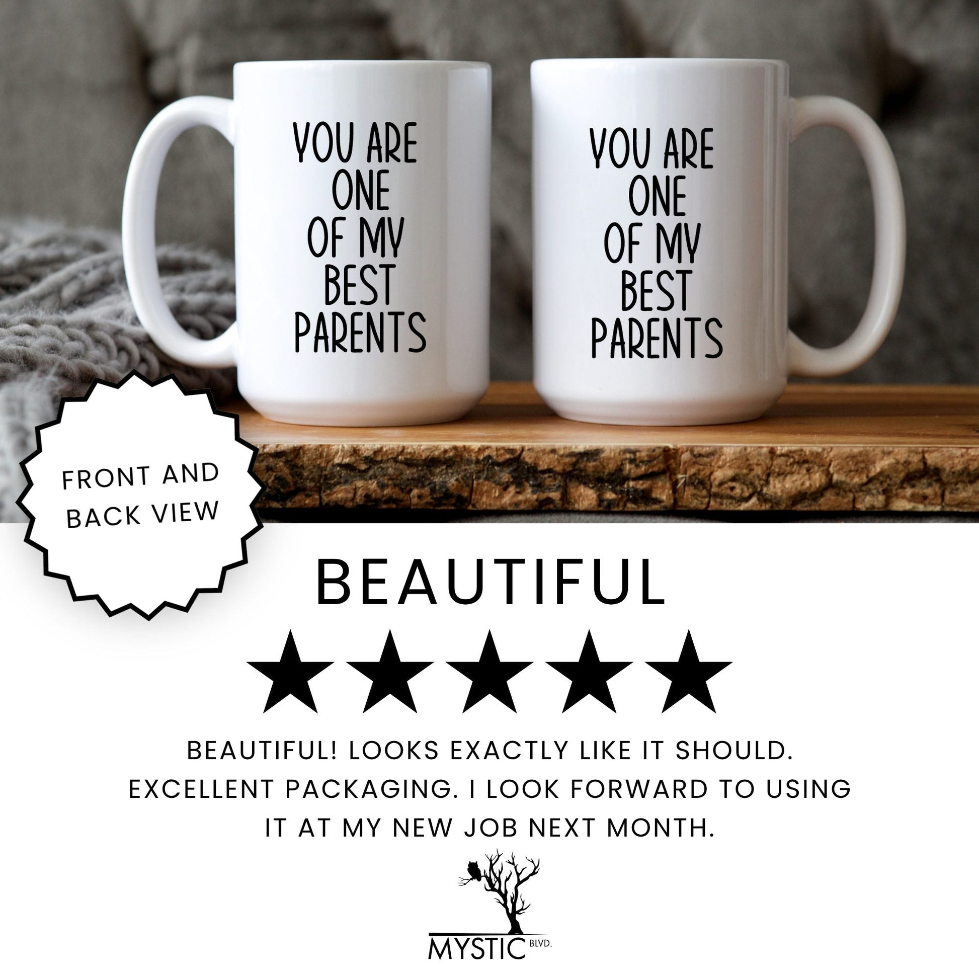 Lifestyle Photo #7 One of My Best Parents Mug