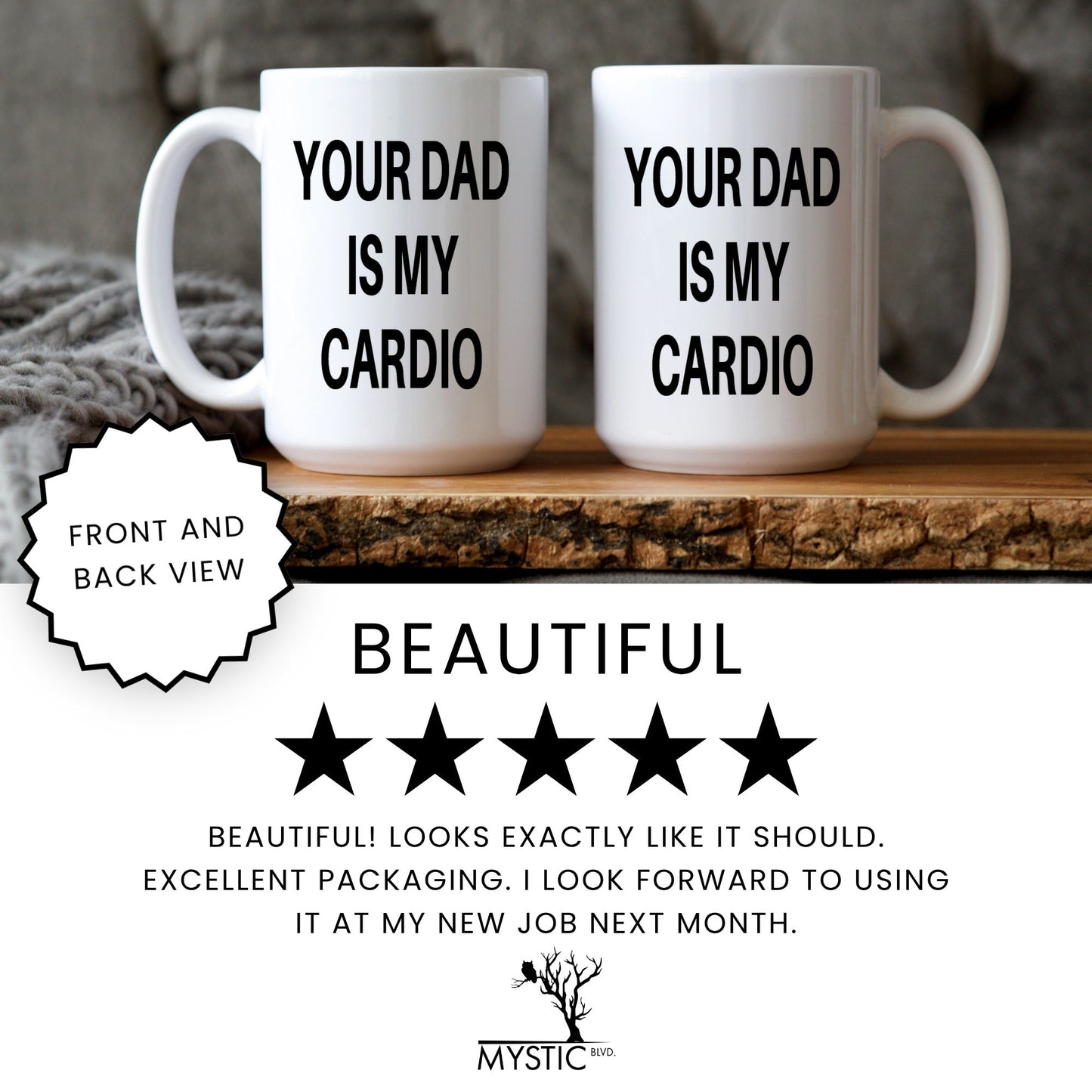 Lifestyle Photo #7 Your Dad Is My Cardio Mug