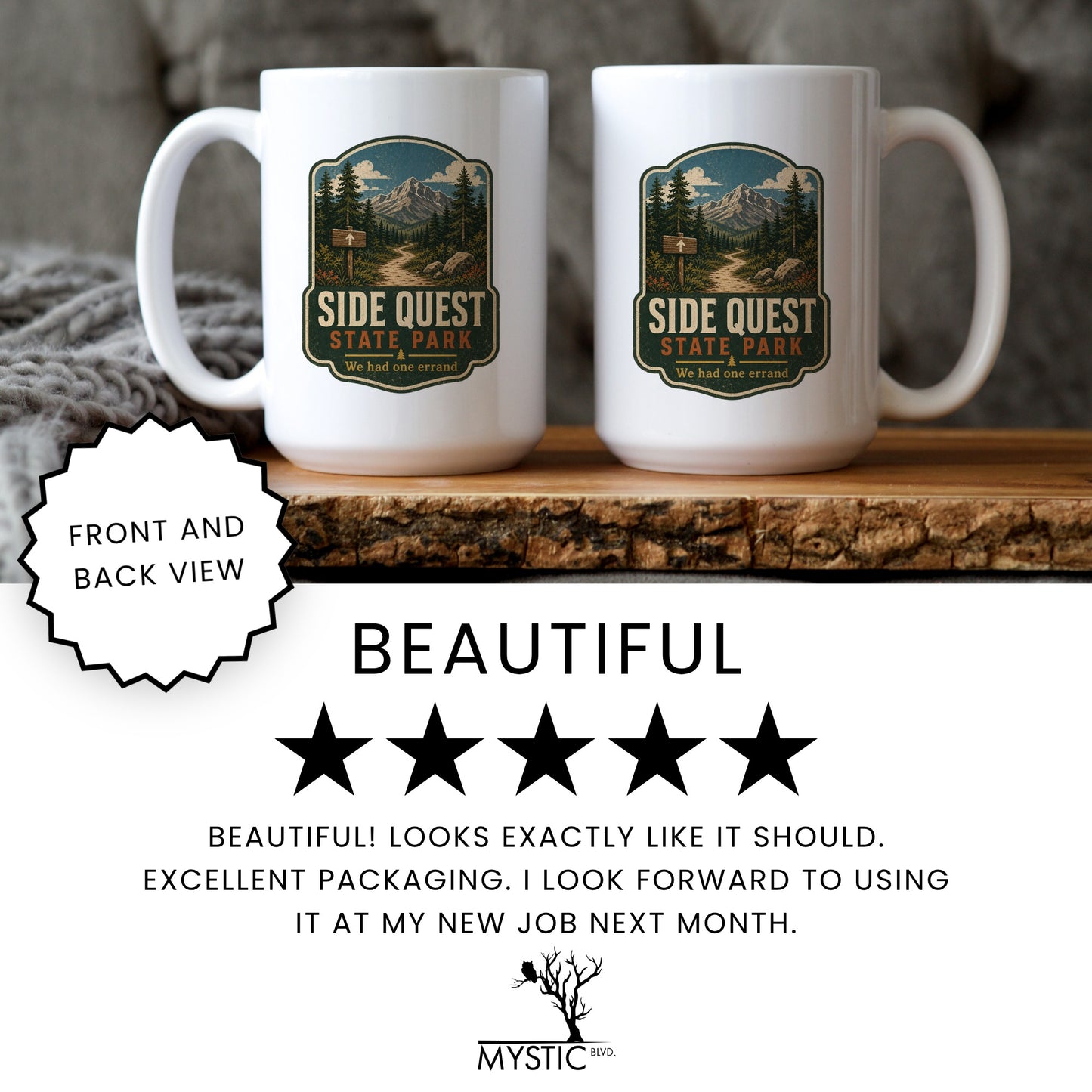 Side Quest State Park Mug