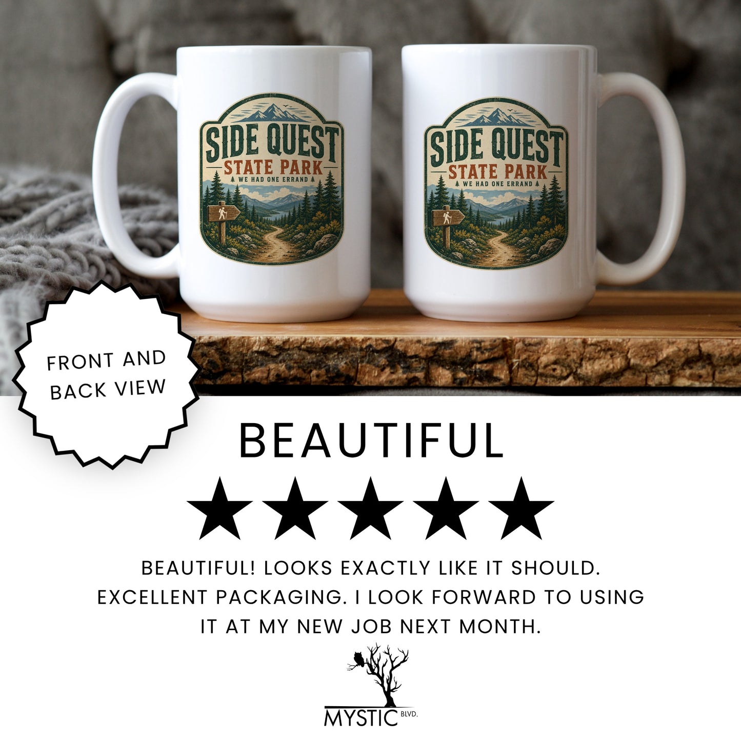 Side Quest State Park Coffee Mug