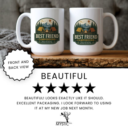 Best Friend Campground Mug