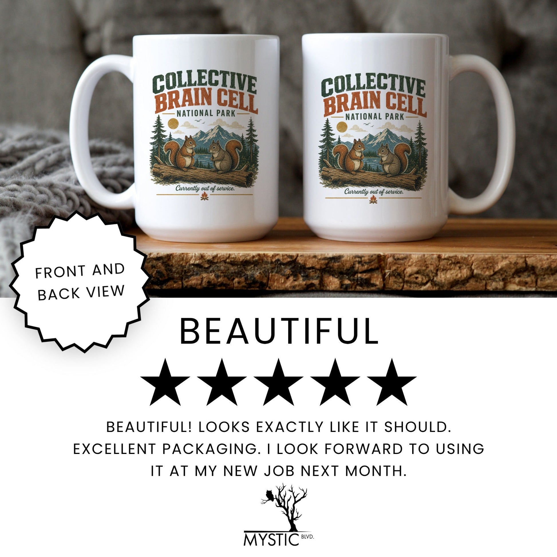 Collective Brain Cell National Park Mug - lifestyle photo