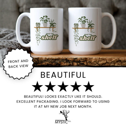 What The Shelf mug lifestyle scene 7