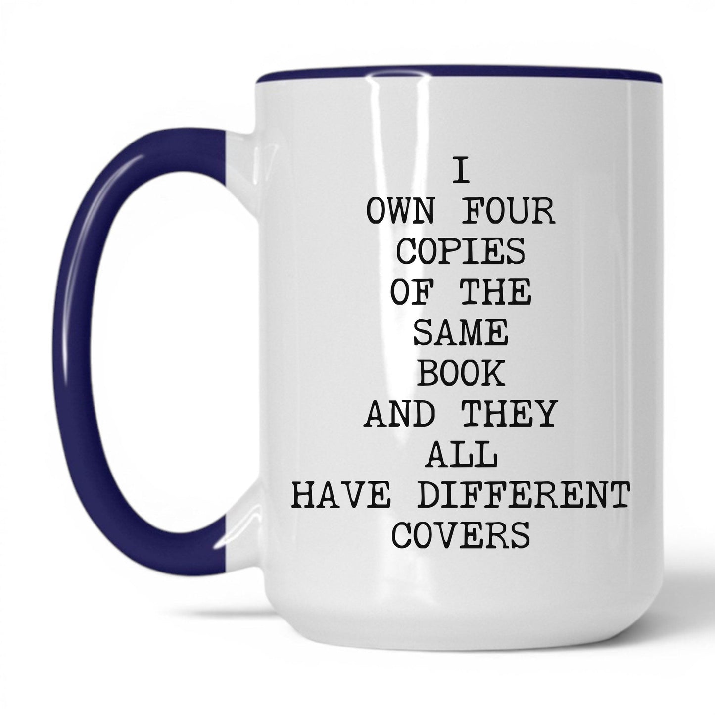 Four Copies Different Covers Coffee Mug