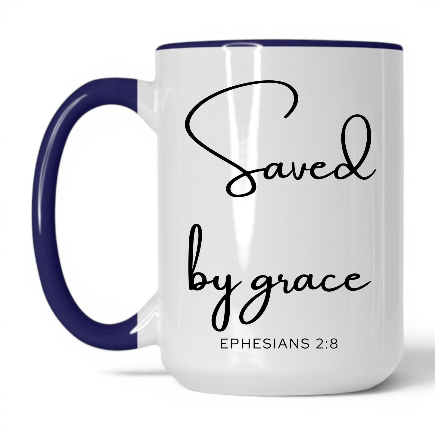 Saved by Grace Mug – 11oz White Mug
