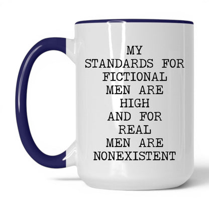 Standards for Fictional Men Coffee Mug