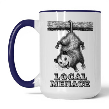 Local Menace Opossum Coffee Mug