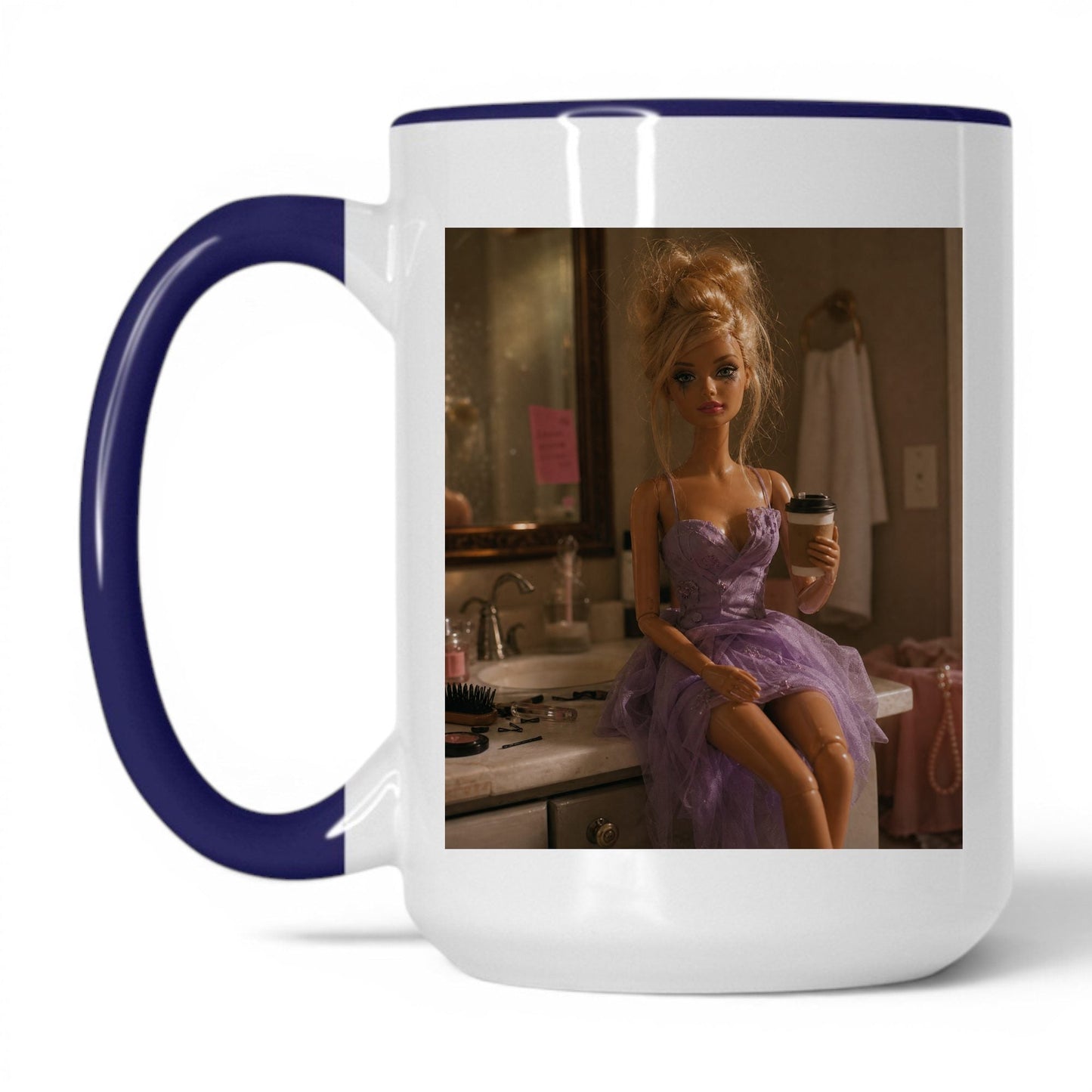 Still Standing Doll Face Coffee Mug