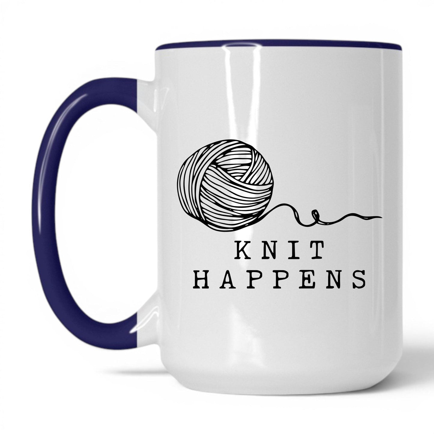 Knit Happens Coffee Mug