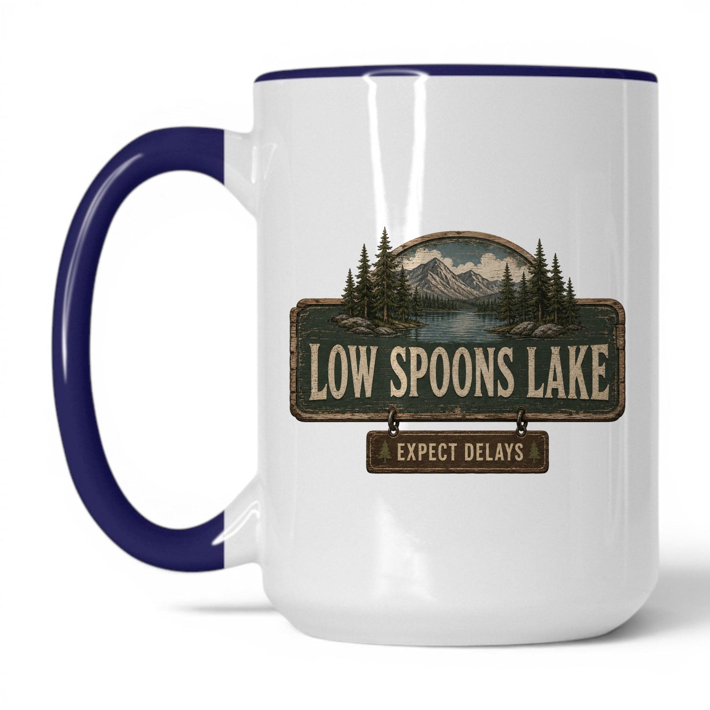 Low Spoons Lake Coffee Mug