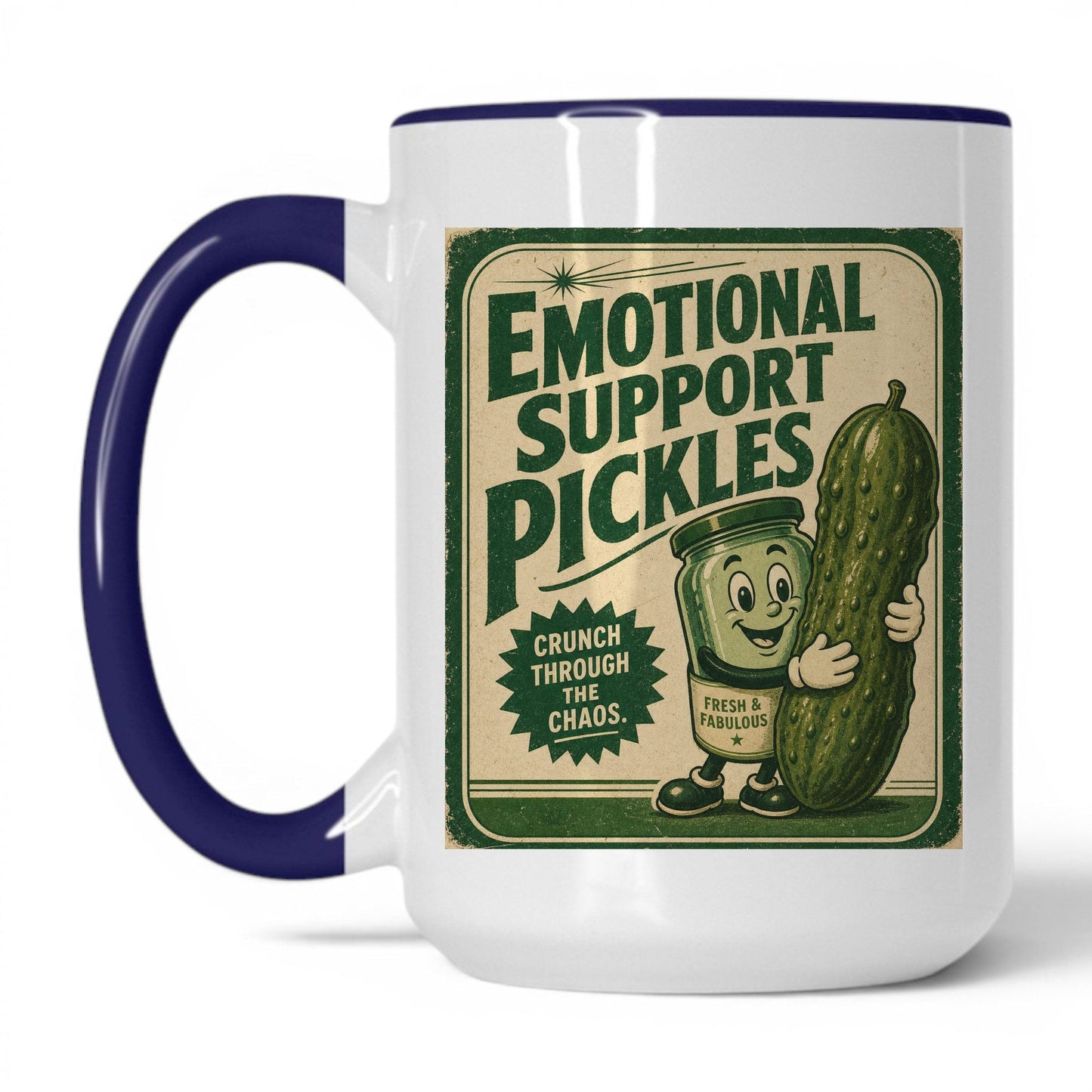 Fresh and Fabulous Pickles Coffee Mug