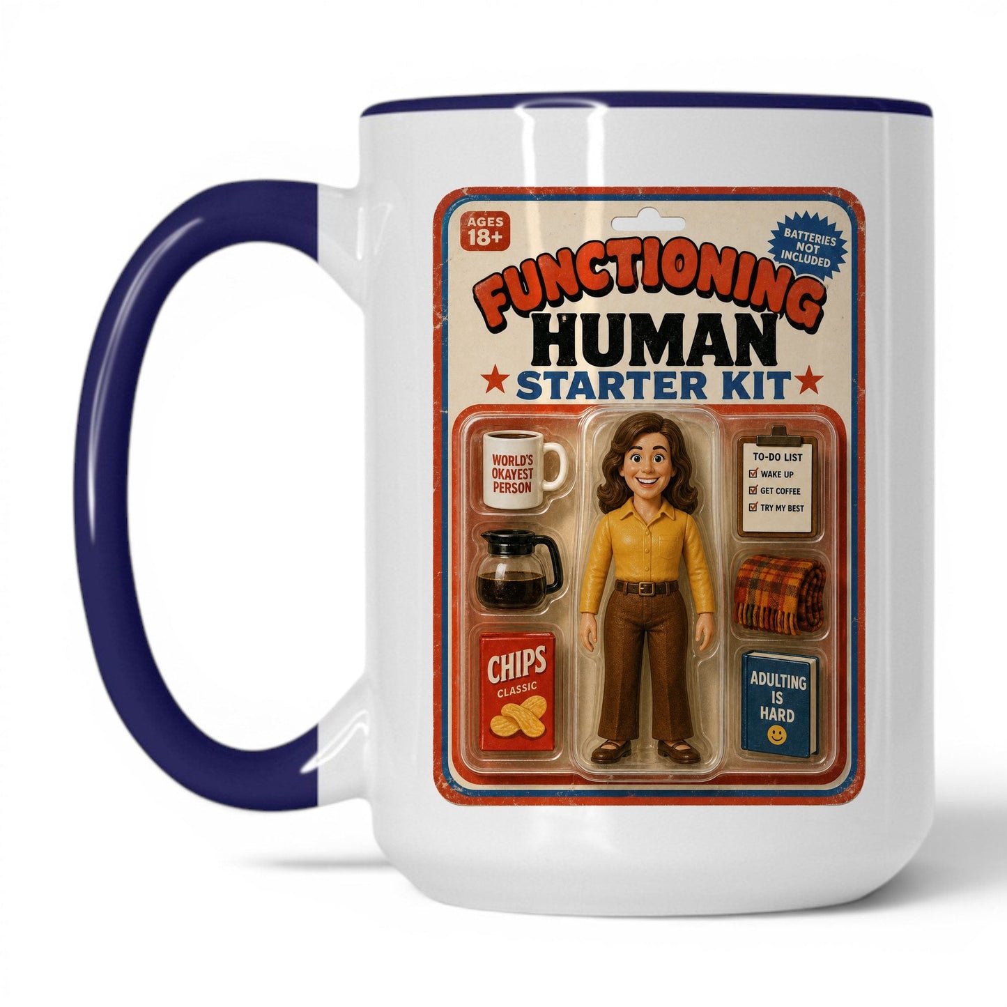 Functioning Human Kit for Her Coffee Mug