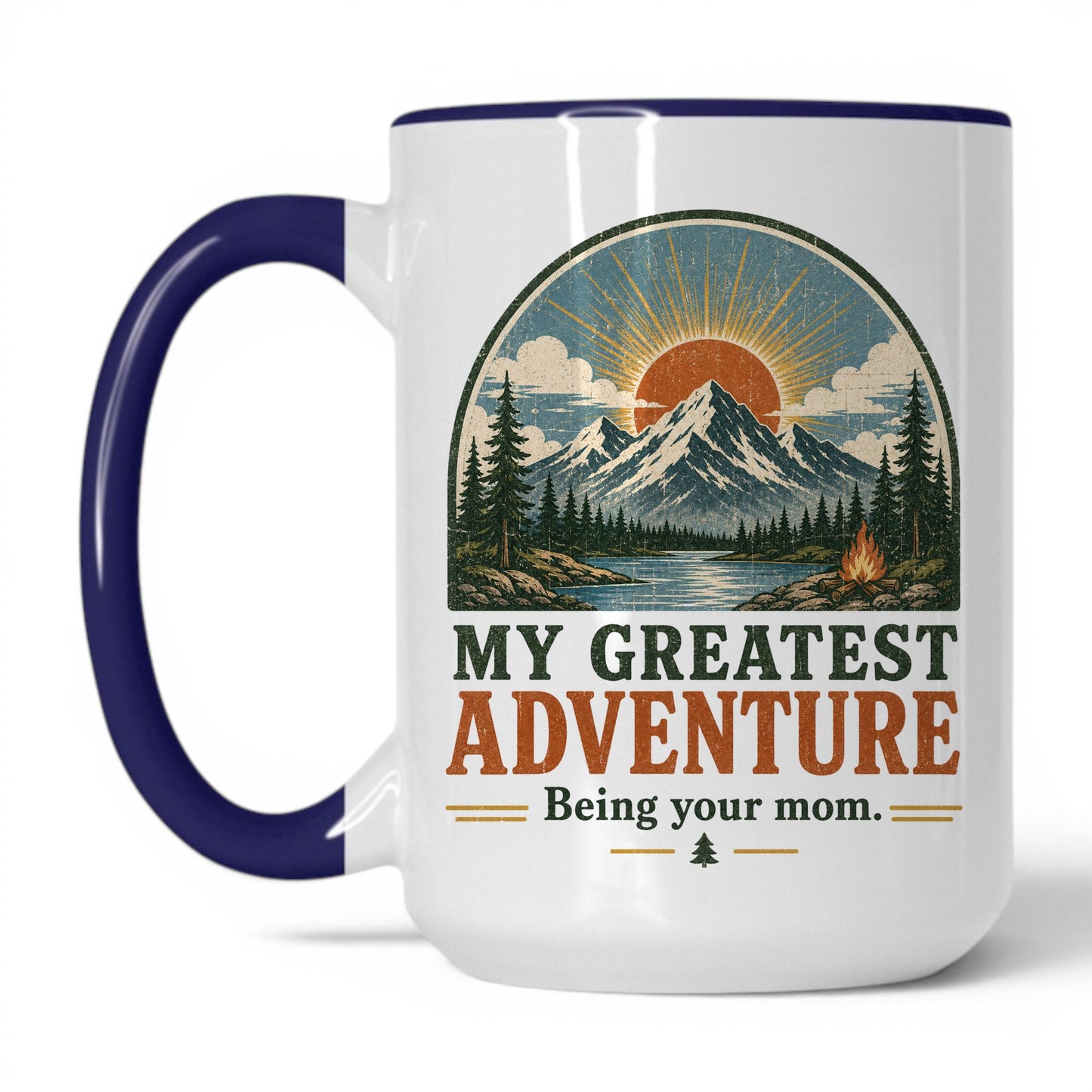 My Greatest Adventure Mug – 15oz White/Midnight Blue Mug