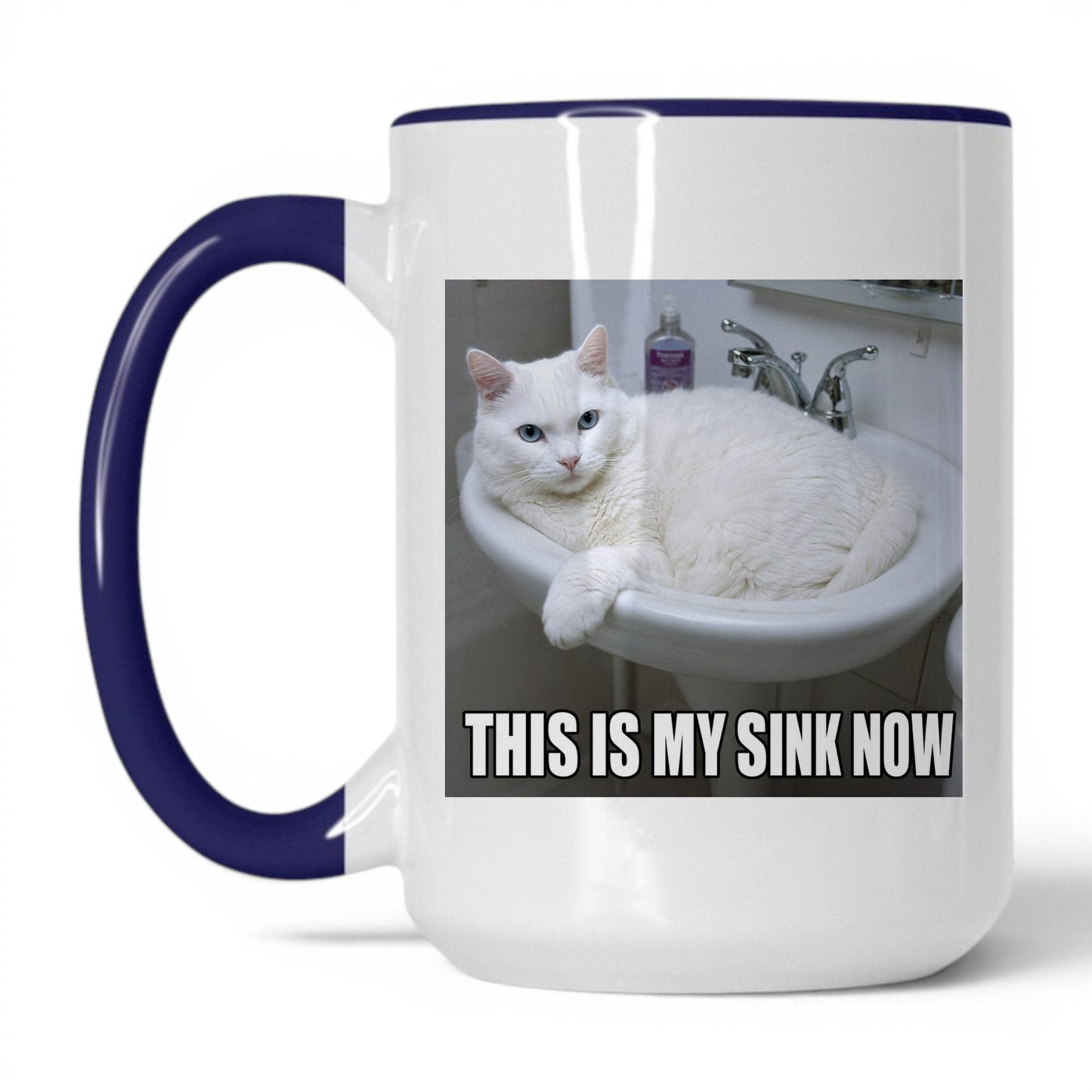 This Is My Sink Now Cat Coffee Mug