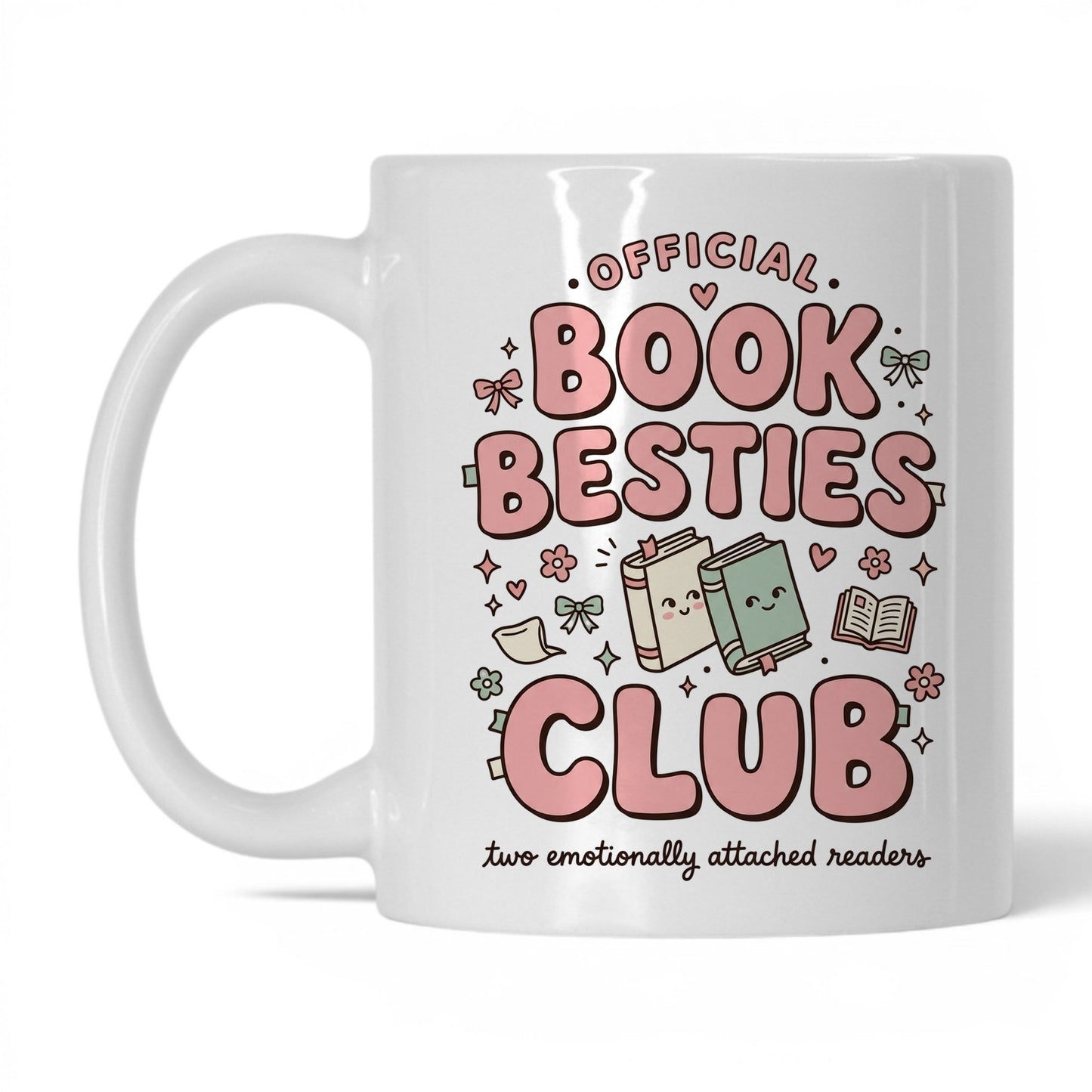 Book Club & Best Friends Coffee Mug