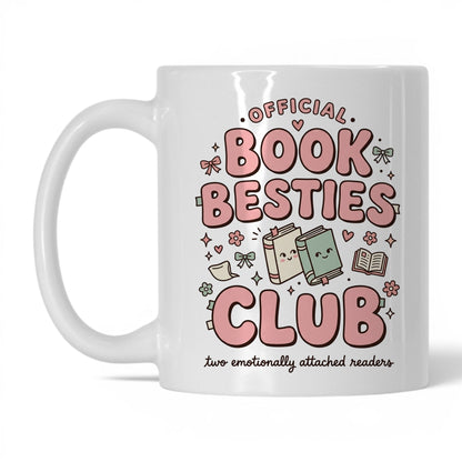 Book Club & Best Friends Coffee Mug